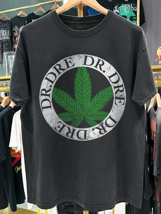 Erica H Other - Dr Dre Heavyweight Black T-shirt